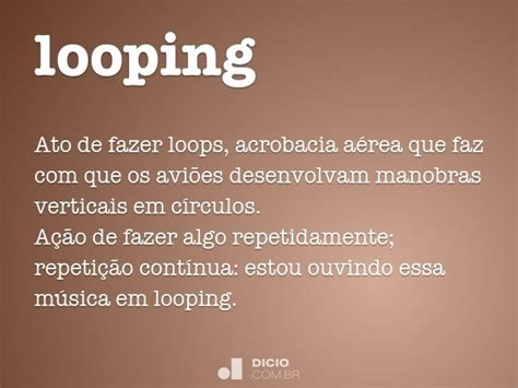 looping significado